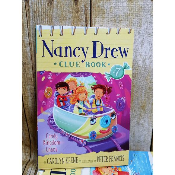 Vintage Nancy Drew and the Clue Crew by Carol Keene 7 Book Bundle (bb6) - Picture 5 of 8